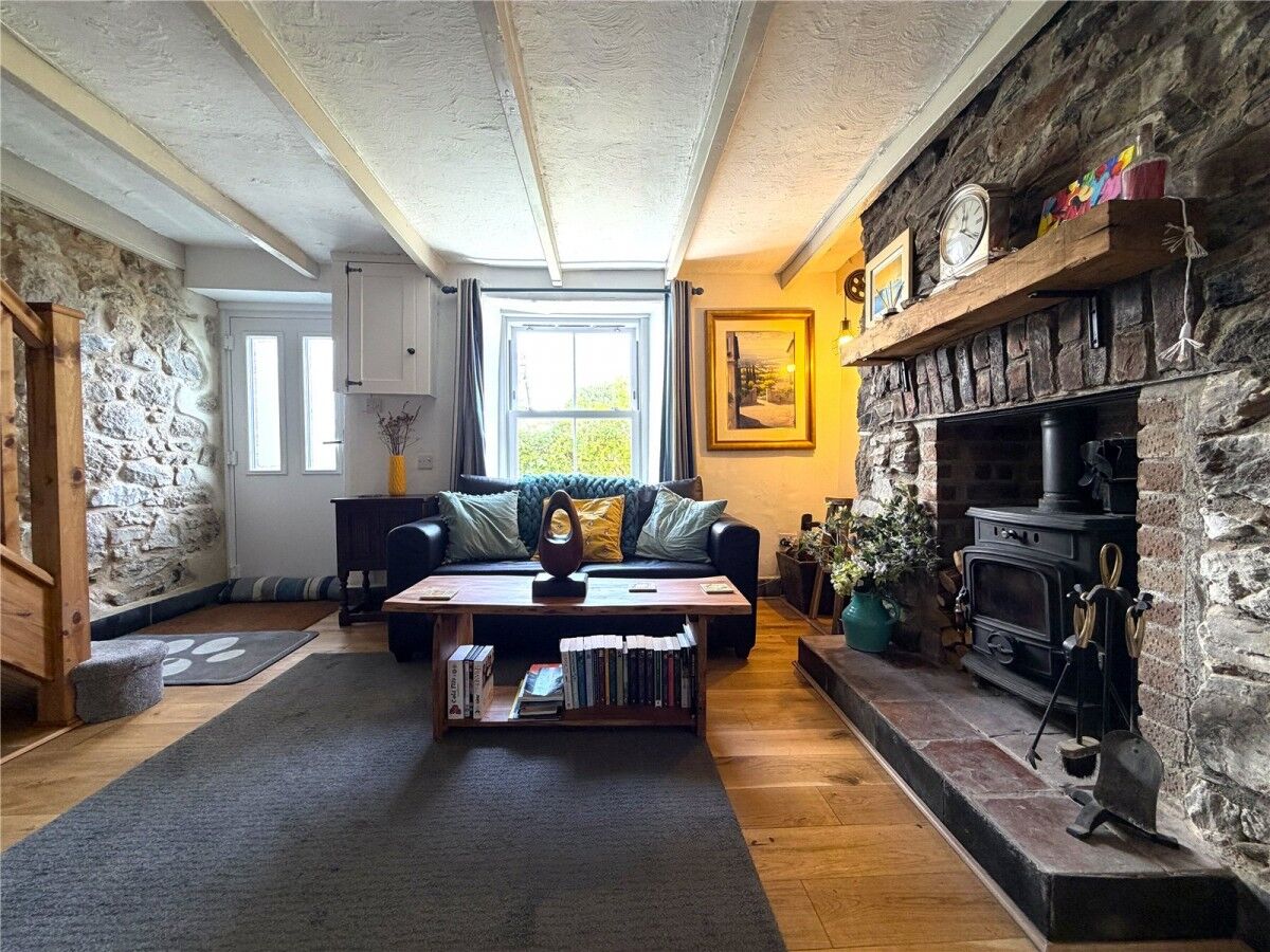 Sea View Terrace period cottage for sale, St Blazey, Cornwall, interior view 3